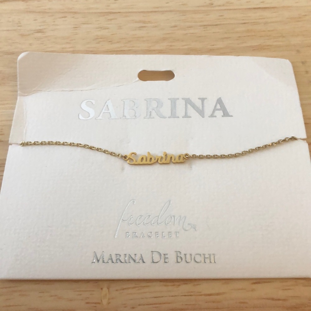 Sabrina Name Bracelet